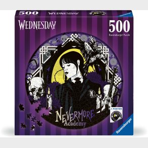 Ravensburger Rundt Wednesday Puslespil 500 Brikker
