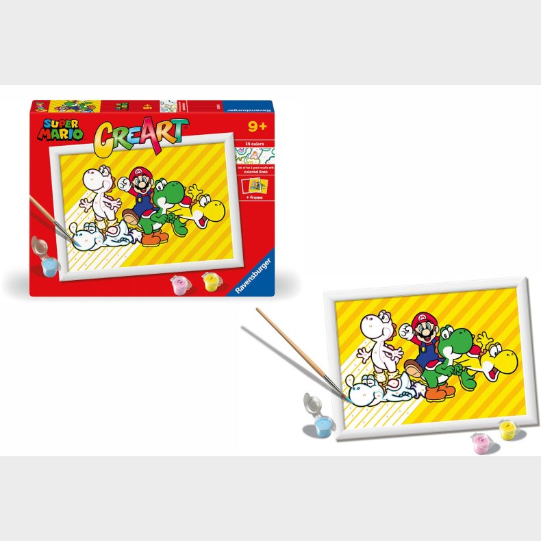 Ravensburger CreArt Super Mario Malest