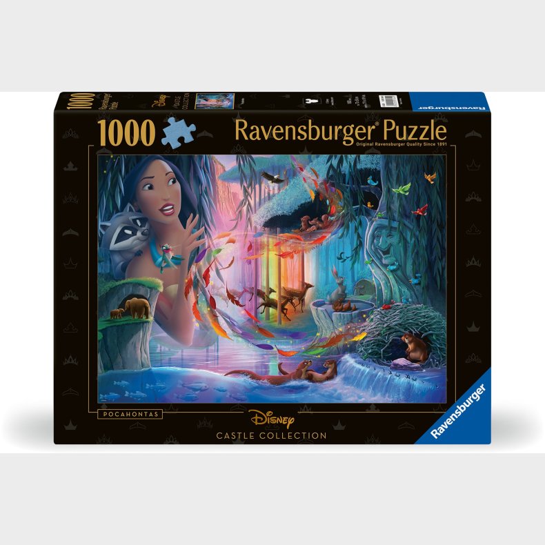 Ravensburger Disney Castle Pocahontas Puslespil 1000 Brikker