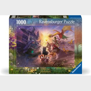 Ravensburger Musse &  Helium Puslespil 1000 Brikker