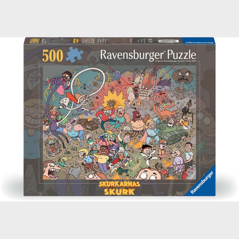 Ravensburger Skurkarnas Skurk Puslespil 500 Brikker