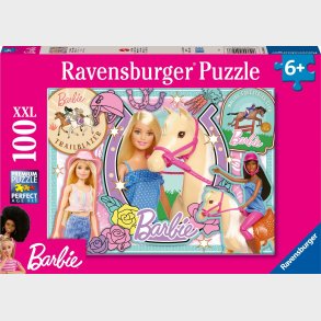 Ravensburger Barbie XXL Puslespil 100 Brikker