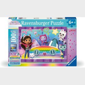 Ravensburger Gabby's Dollhouse XXL Puslespil 100 Brikker