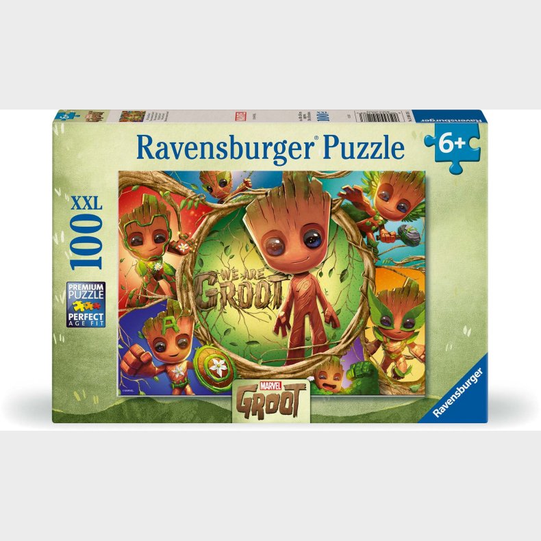Ravensburger Marvel Groot XXL Puslespil 100 Brikker