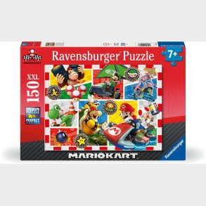 Ravensburger Mario Kart XXL Puslespil 150 Brikker