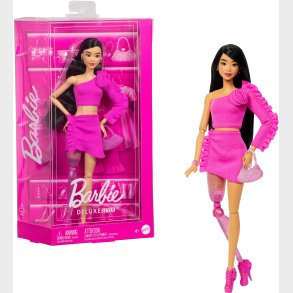 Barbie Deluxe Style Dukke Sort Hr &  Benprotese