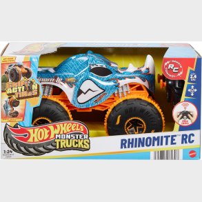 Hot Wheels Fjernstyret Bil Monster Trucks Rhinomite