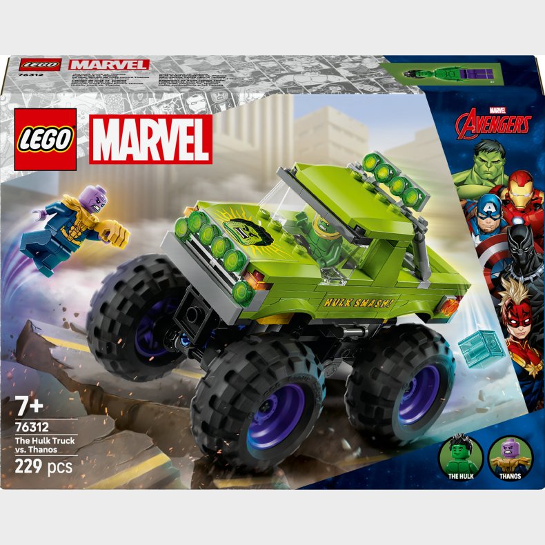 LEGO Super Heroes 76312 Hulk-truck mod Thanos