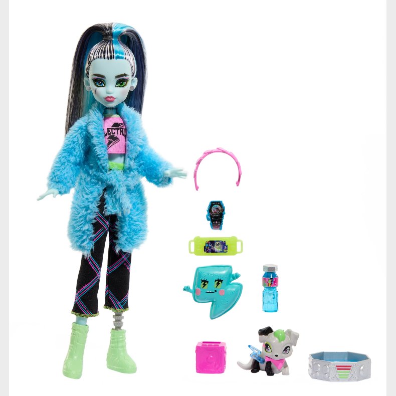 Monster High Creepover Party Dukke Frankie Stein