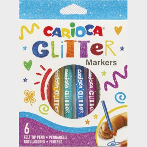 Carioca Plus Glittertusser 8-pak