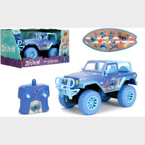 Disney Stich Fjernstyret Bil Jeep 1:16