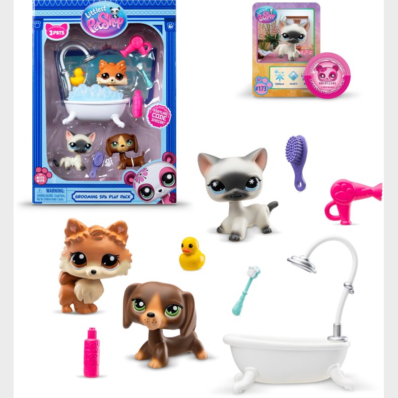 Littlest Pet Shop Grooming Spa Legest