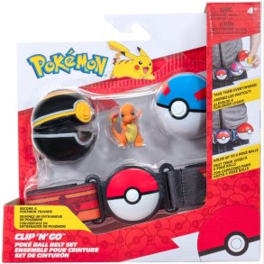 Pokmon Clip 'N' Go Blte Legest Charmander med Pok-ball