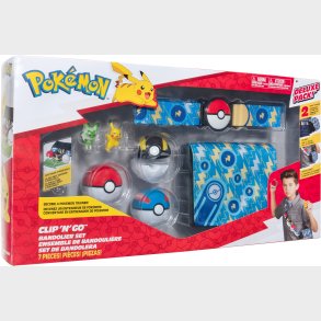Pokmon Clip 'N' Go Bandolier-taske Legest med Pok-ball