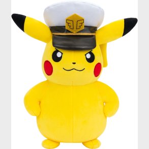 Pokmon Bamse Captain Pikachu 20 cm