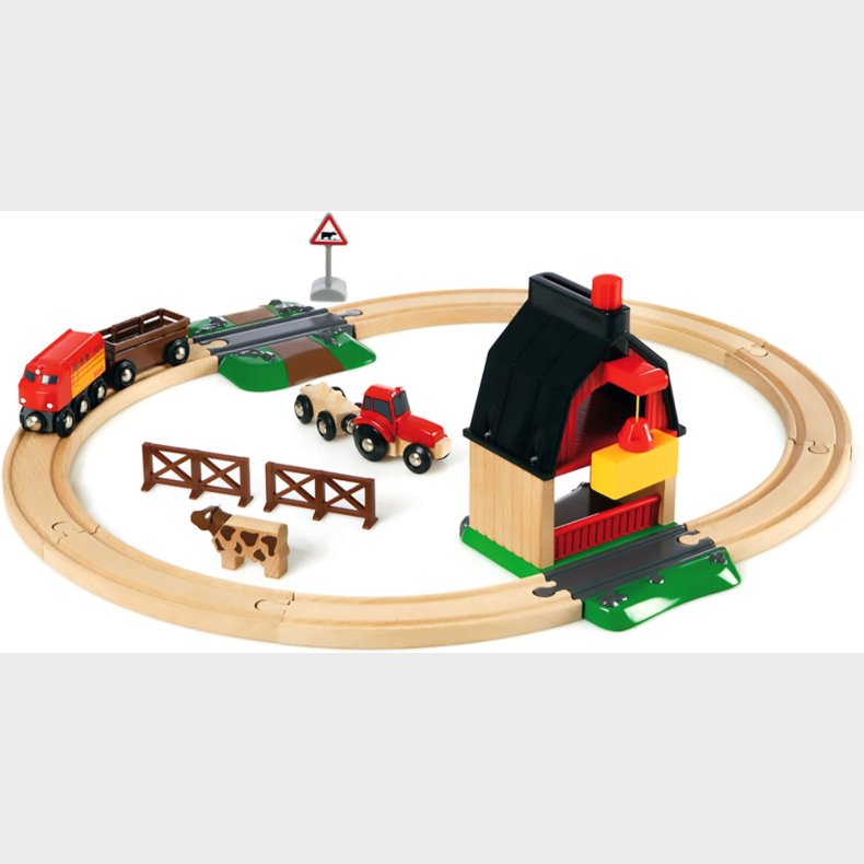 BRIO 33719 Togst Bondegrd