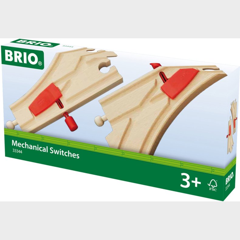 BRIO 33344 Mekaniske Sporskift