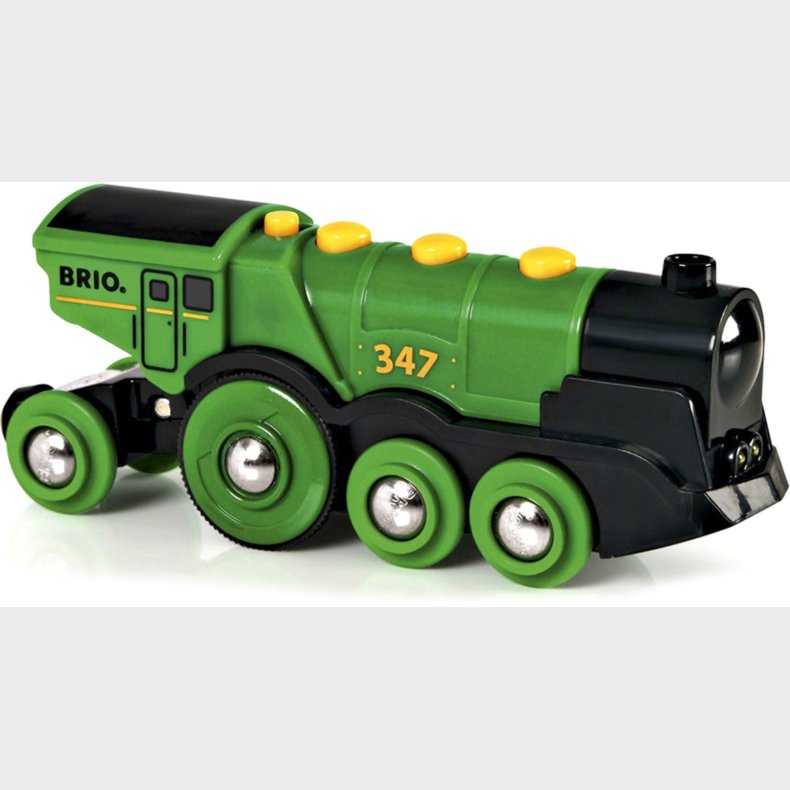 BRIO 33593 Stort Lokomotiv, Grn