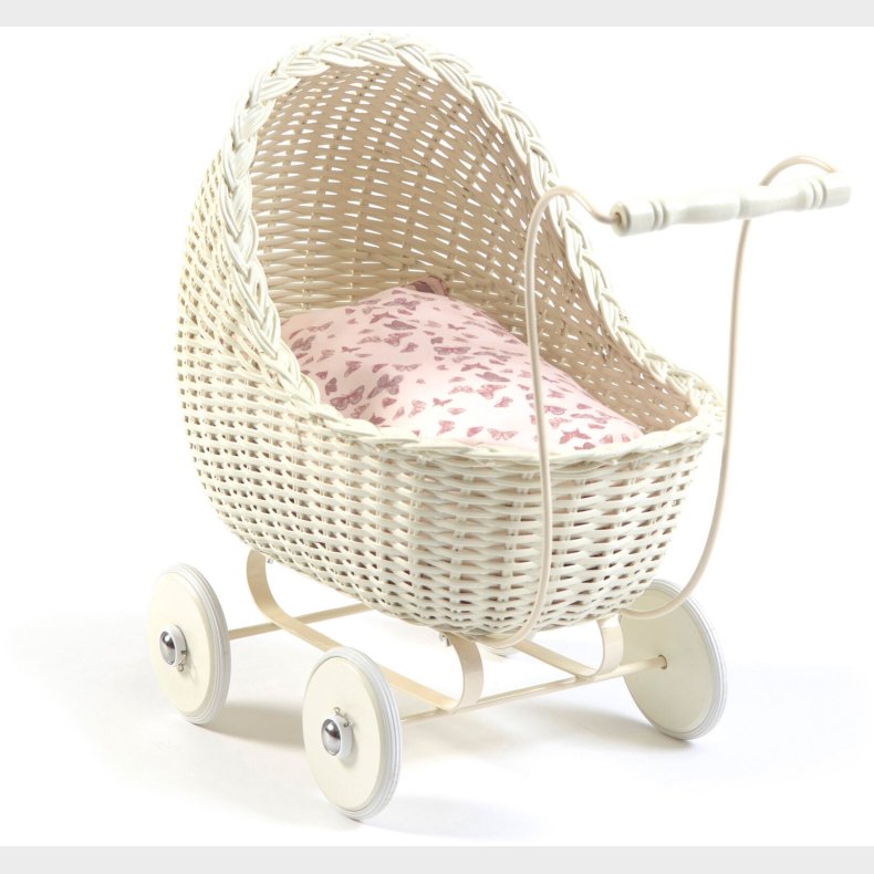 Smallstuff Dukkevogn, Hvid