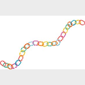 Playgro Loopy Links Babylegetj Kde, Flerfarvet
