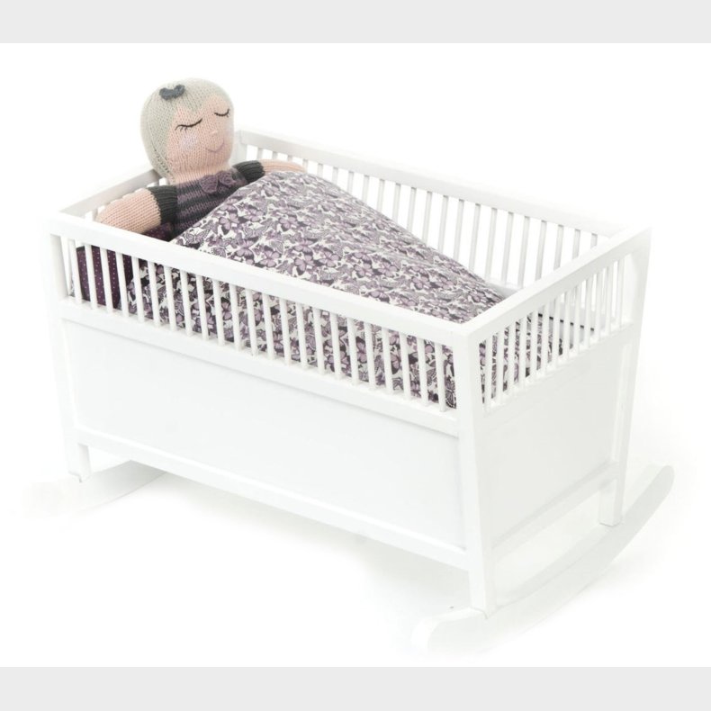 Smallstuff Rosaline Dukkevugge, Hvid