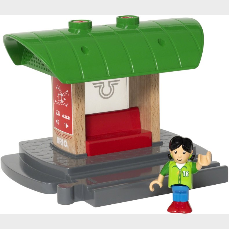 BRIO 33840 Togstation m. Lyd