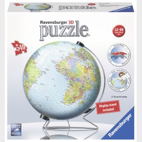 Ravensburger 3D-Puslespil Jordklode 540 Dele