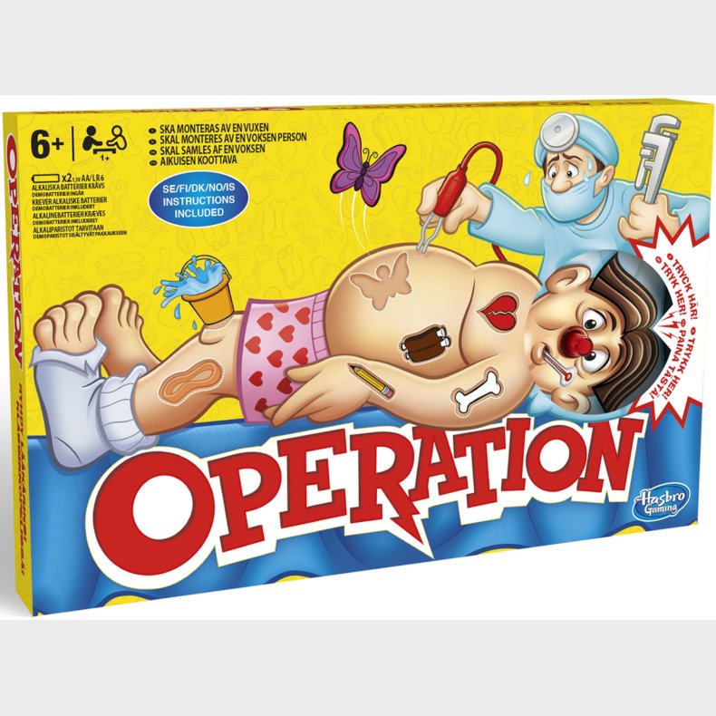 Hasbro Spil Operation