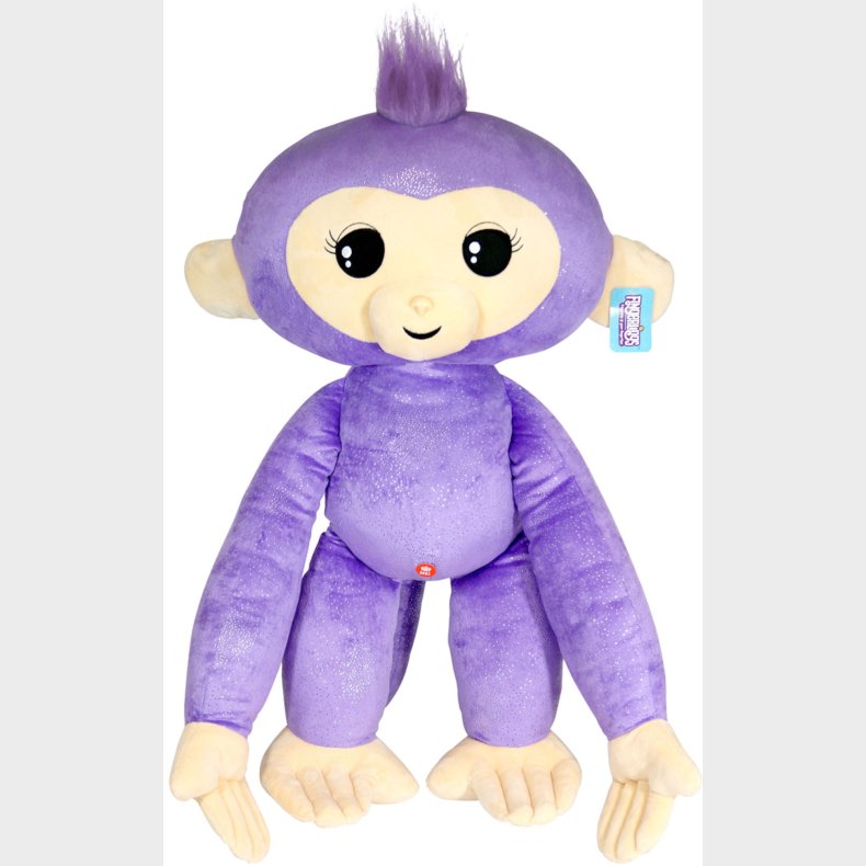 Fingerlings Bamse Stor m. Lyd 70 cm, Lilla