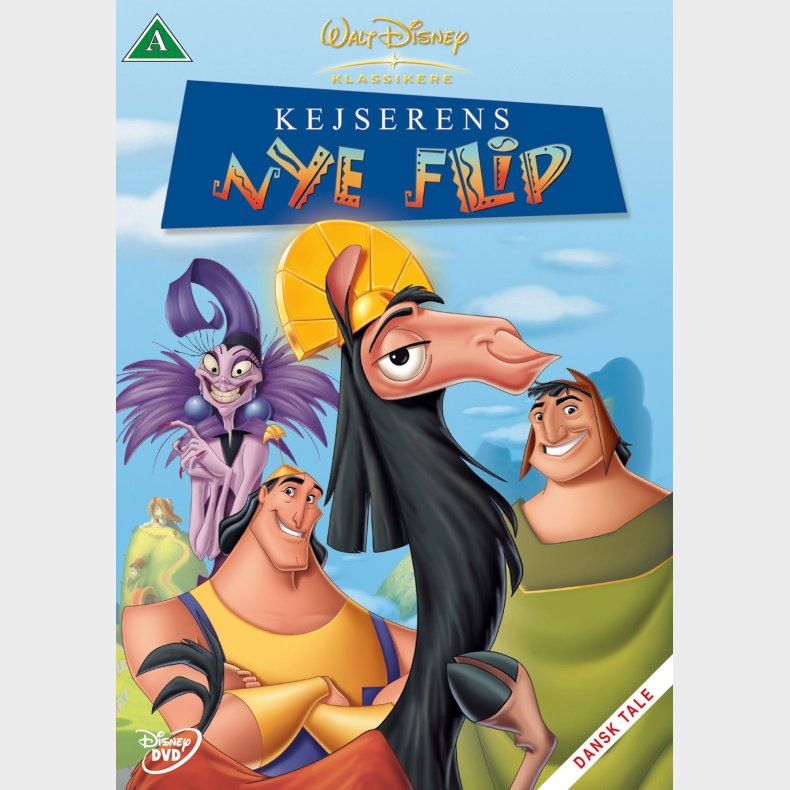 Disney Kejserens Nye Flip DVD