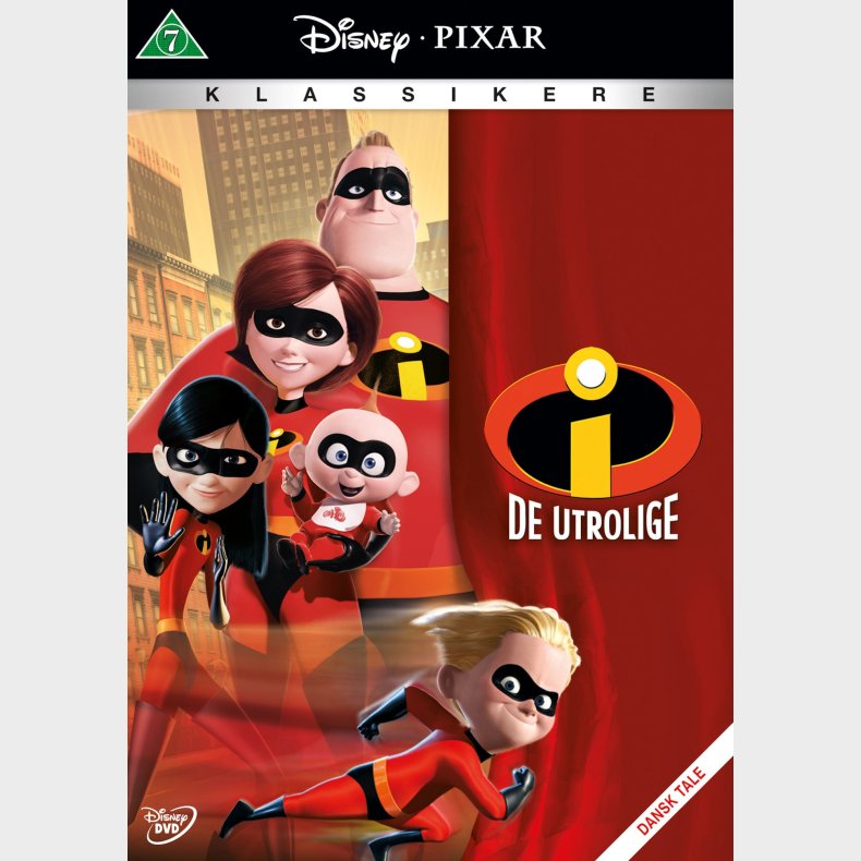 Disney Pixar De Utrolige DVD