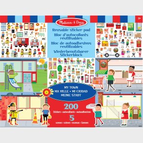 Melissa & Doug Klistermrkebog By 200 Stk.