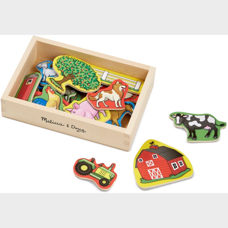 Melissa &amp; Doug Magneter Bondegrd 20 Stk.