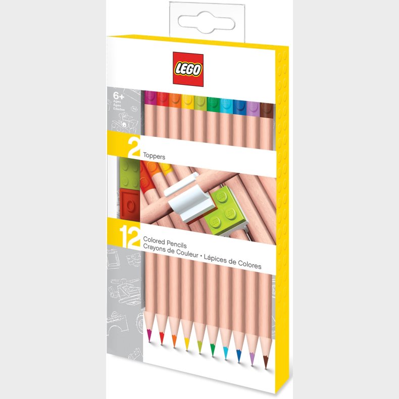 LEGO Farveblyanter 12-pak