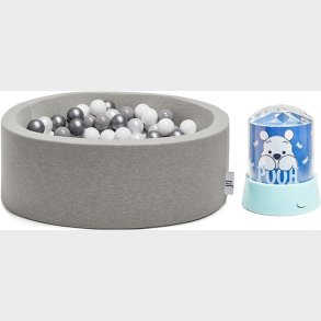 JLY Boldbassin og Peter Plys Projektor, Grey/Blue