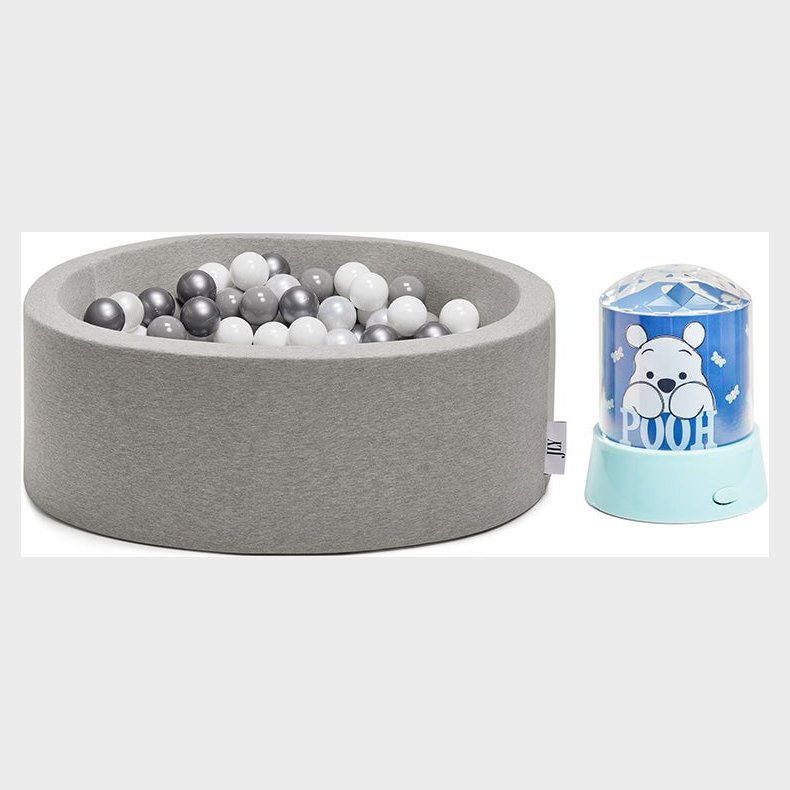 JLY Boldbassin og Peter Plys Projektor, Grey/Blue