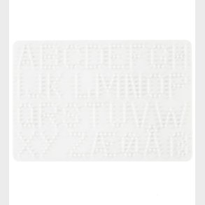 Hama Midi Perleplade - Bogstaver