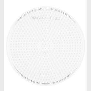Hama Midi Perleplade - Stor Cirkel - Transparent