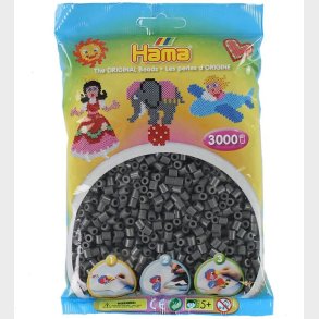 Hama Midi Perler - 3000 stk. - 71 Mrk Gr