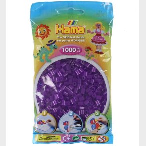 Hama Midi Perler - 1000 stk. - 24 Transparent Lilla