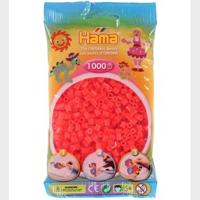 Hama Midi Perler - 1000 stk. - 35 Neon Rd