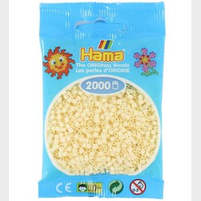 Hama MIi Perler - 2000 stk. - 02 Creme