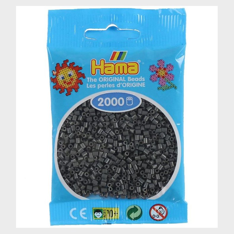 Hama MIi Perler - 2000 stk. - 71 Mrk Gr