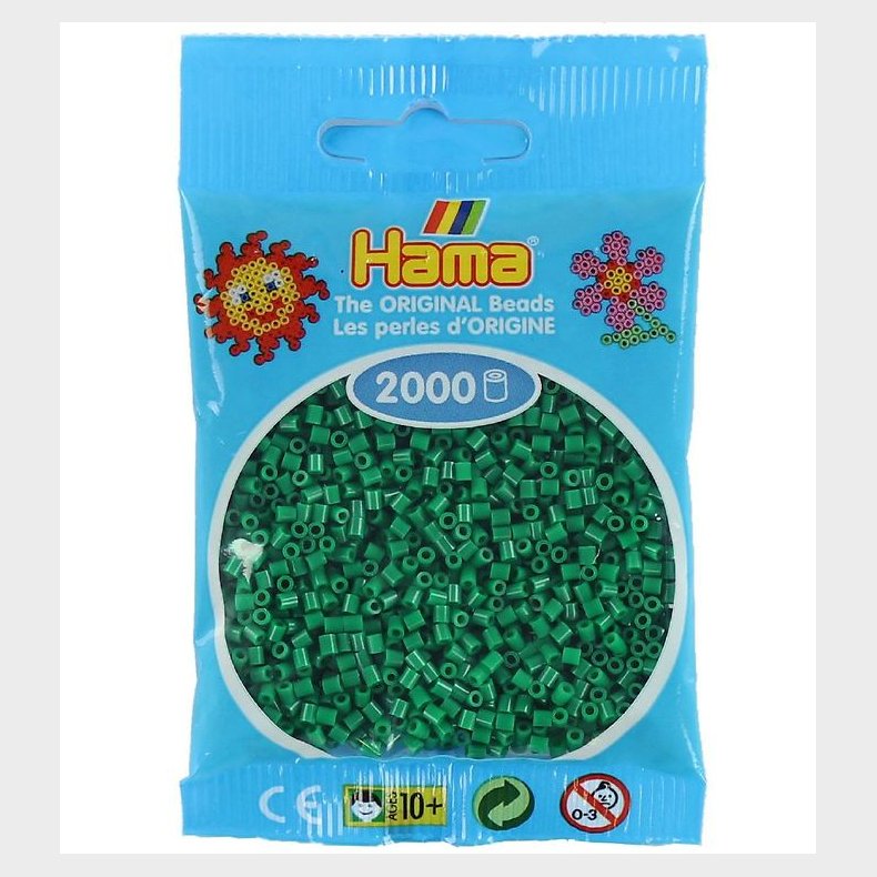 Hama MIi Perler - 2000 stk. - 10 Grn