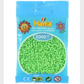 Hama MIi Perler - 2000 stk. - 47 Pastel Grn