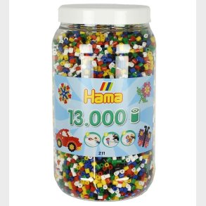 Hama Midi Perler - 13.000 stk. - 66 Multifarvet