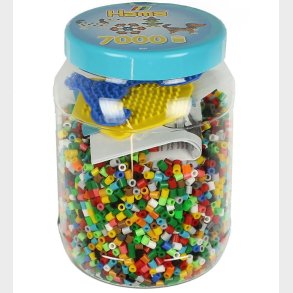 Hama Midi Perler m. Perleplader - 7000 stk. - Multifarvet