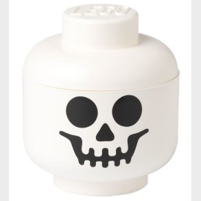 LEGO Storage Opbevaringsboks - Stor - Hoved - 27 cm - Skelet