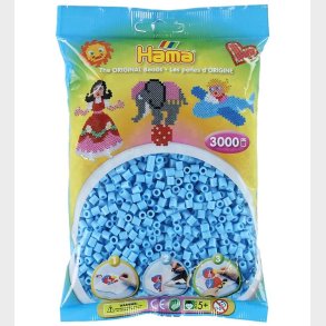 Hama Midi Perler - 3000 stk. - 46 Pastel Bl