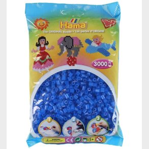 Hama Midi Perler - 3000 stk. - 36 Neon Bl
